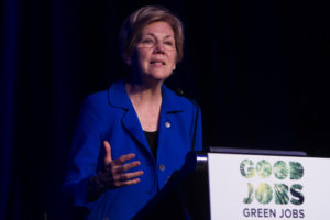 U.S. Senator Elizabeth Warren at the 2015 Good Jobs, Green Jobs Conference in Washington, D.C.